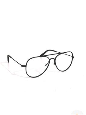 Warby Parker Raider M 2101 Eyeglasses Black Pilot Unisex